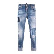 Dsquared2 Klassiska 5-Fickor Jeans Blue, Herr