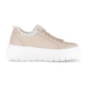 Gabor Beige Sneakers för Kvinnor Beige, Dam