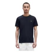 Fred Perry T-Shirts Blue, Herr