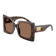 Dolce & Gabbana Designer Solglasögon Dg4490 i Brun Brown, Dam