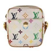 Louis Vuitton Vintage Pre-owned Canvas louis-vuitton-vskor White, Dam