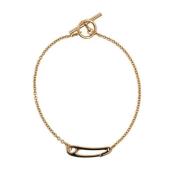 Hermès Vintage Pre-owned Roseguld halsband Yellow, Dam