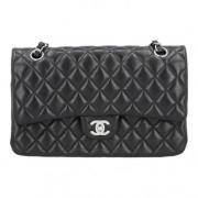 Chanel Vintage Pre-owned Laeder chanel-vskor Black, Dam