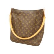 Louis Vuitton Vintage Pre-owned Canvas handvskor Brown, Dam