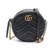 Gucci Vintage Pre-owned Laeder gucci-vskor Black, Dam