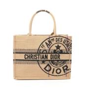 Dior Vintage Pre-owned Canvas dior-vskor Beige, Dam