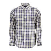 Gant Blå Långärmad Skjorta Button Down Blue, Herr