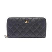 Chanel Vintage Pre-owned Laeder plnbcker Black, Dam