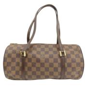 Louis Vuitton Vintage Pre-owned Canvas louis-vuitton-vskor Brown, Dam