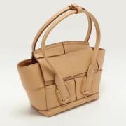 Bottega Veneta Vintage Pre-owned Laeder handvskor Beige, Dam