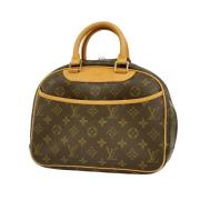 Louis Vuitton Vintage Pre-owned Canvas handvskor Brown, Dam