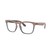 Ray-Ban Vista Solglasögon Svart Polariserad Uv400 Skydd Beige, Unisex