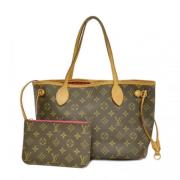 Louis Vuitton Vintage Pre-owned Tyg louis-vuitton-vskor Brown, Dam