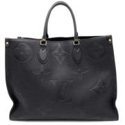 Louis Vuitton Vintage Pre-owned Laeder handvskor Black, Dam