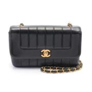 Chanel Vintage Pre-owned Laeder chanel-vskor Black, Dam