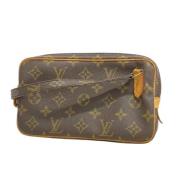 Louis Vuitton Vintage Pre-owned Canvas kuvertvskor Brown, Dam