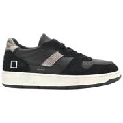 D.a.t.e. Court 2.0 Pop Black Sneakers Black, Herr