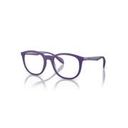 Emporio Armani Stiliga Solglasögon Kollektion Purple, Unisex