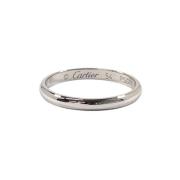 Cartier Vintage Pre-owned Silver ringar Gray, Dam