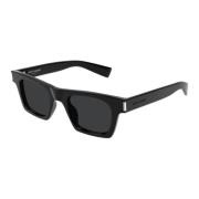 Saint Laurent Elegant Läder Axelväska Black, Unisex