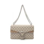 Gucci Vintage Pre-owned Canvas gucci-vskor Beige, Dam