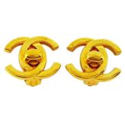 Chanel Vintage Pre-owned Guld chanel-smycken Yellow, Dam