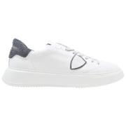 Philippe Model Låg Blanc Jeans Sneakers White, Herr