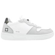 D.a.t.e. Vit Grå Court Workshop Sneakers White, Herr