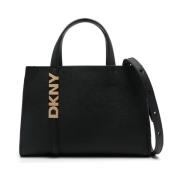 Dkny Svart Crossbody-väska för Kvinnor Black, Dam