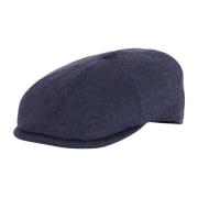 Barbour Bakerboy Hatt med Twill Ulltyg Blue, Unisex