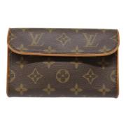 Louis Vuitton Vintage Pre-owned Canvas louis-vuitton-vskor Brown, Dam