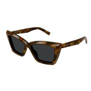 Saint Laurent Elegant Läder Axelväska Brown, Unisex