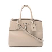 Louis Vuitton Vintage Pre-owned Laeder louis-vuitton-vskor Beige, Dam