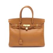 Hermès Vintage Pre-owned Laeder handvskor Brown, Dam