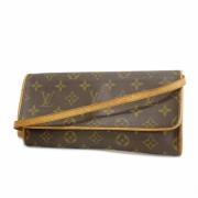 Louis Vuitton Vintage Pre-owned Tyg louis-vuitton-vskor Brown, Dam