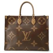 Louis Vuitton Vintage Pre-owned Canvas louis-vuitton-vskor Brown, Dam