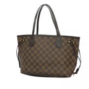 Louis Vuitton Vintage Pre-owned Tyg louis-vuitton-vskor Brown, Dam