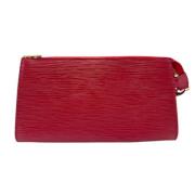 Louis Vuitton Vintage Pre-owned Laeder louis-vuitton-vskor Red, Dam