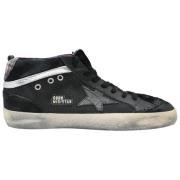 Golden Goose Midstar Svart Silver Multifärgade Sneakers Black, Dam