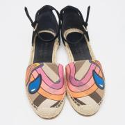 Burberry Vintage Pre-owned Canvas espadriller Multicolor, Dam