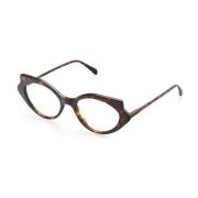 Kaleos Stiliga solglasögon för modeentusiaster Brown, Unisex