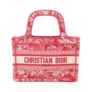 Dior Vintage Pre-owned Canvas dior-vskor Red, Dam