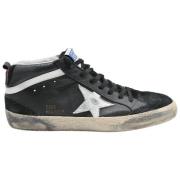 Golden Goose Mid Star Svarta Sneakers Black, Herr