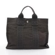 Hermès Vintage Pre-owned Canvas totevskor Gray, Dam