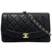 Chanel Vintage Pre-owned Laeder chanel-vskor Black, Dam