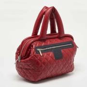 Chanel Vintage Pre-owned Laeder chanel-vskor Red, Dam