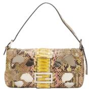 Fendi Vintage Pre-owned Laeder fendi-vskor Multicolor, Dam