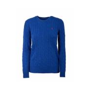 Polo Ralph Lauren Stilren Långärmad Pullover Tröja Blue, Dam