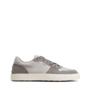 Tod's Grå Mocka Panel Sneakers Gray, Herr