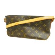 Louis Vuitton Vintage Pre-owned Canvas louis-vuitton-vskor Brown, Dam